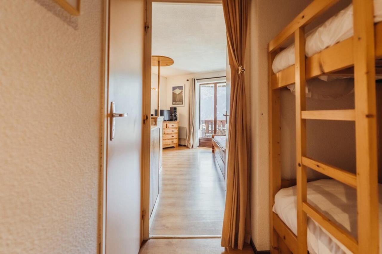 Furnished Studio At The Foot Of The Slopes With A Balcony & Mountains View Apartman Saint-Gervais-les-Bains Kültér fotó