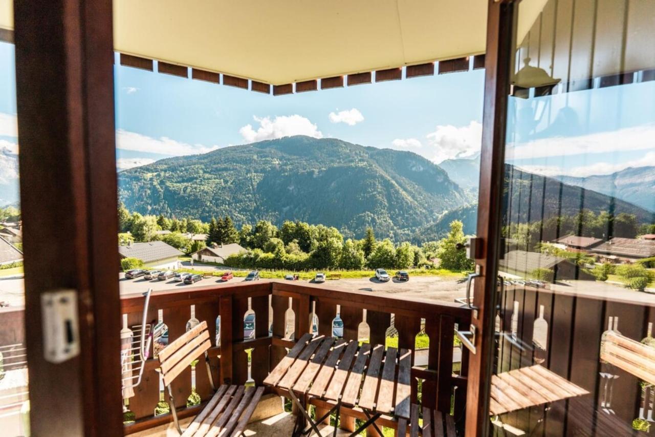 Furnished Studio At The Foot Of The Slopes With A Balcony & Mountains View Apartman Saint-Gervais-les-Bains Kültér fotó